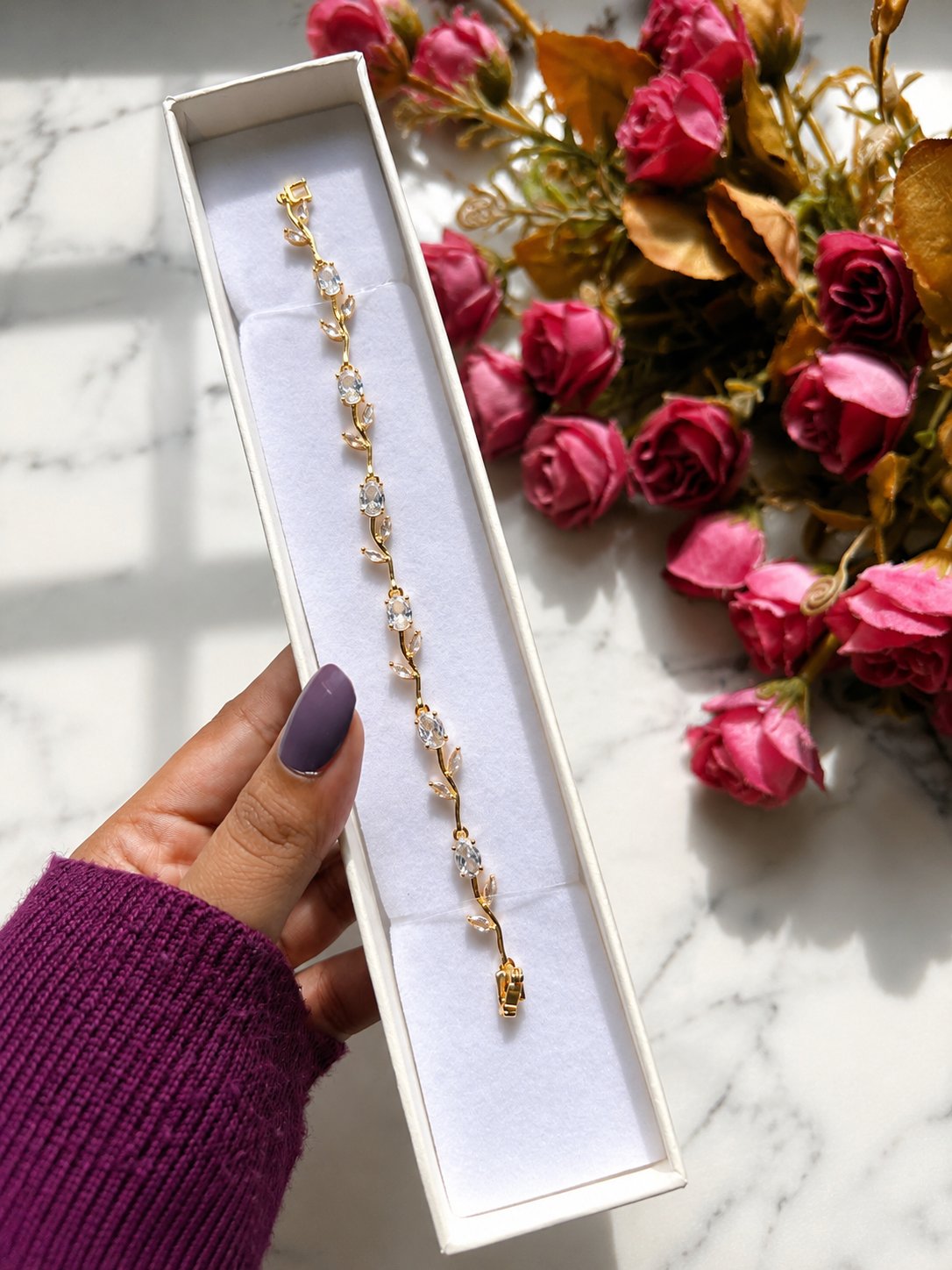 Tulip Bracelet for Women | Anti-Tarnish