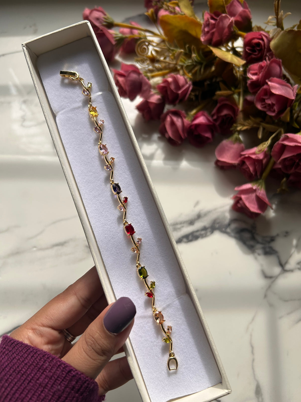 Tulip Bracelet for Women | Anti-Tarnish
