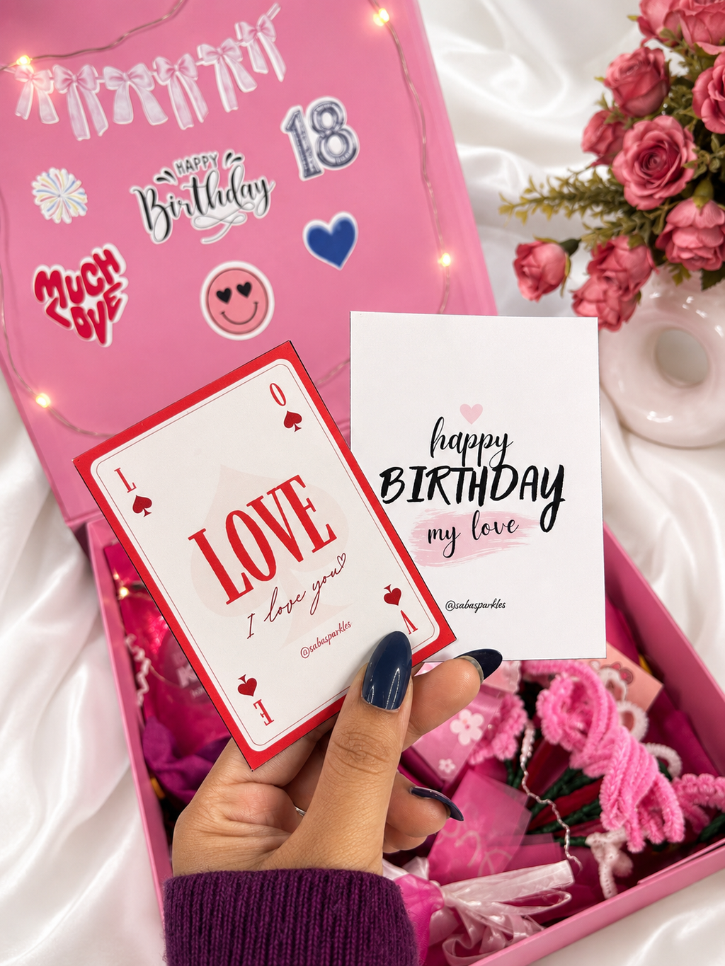 Premium Gift Box for Girls & Women - PINK