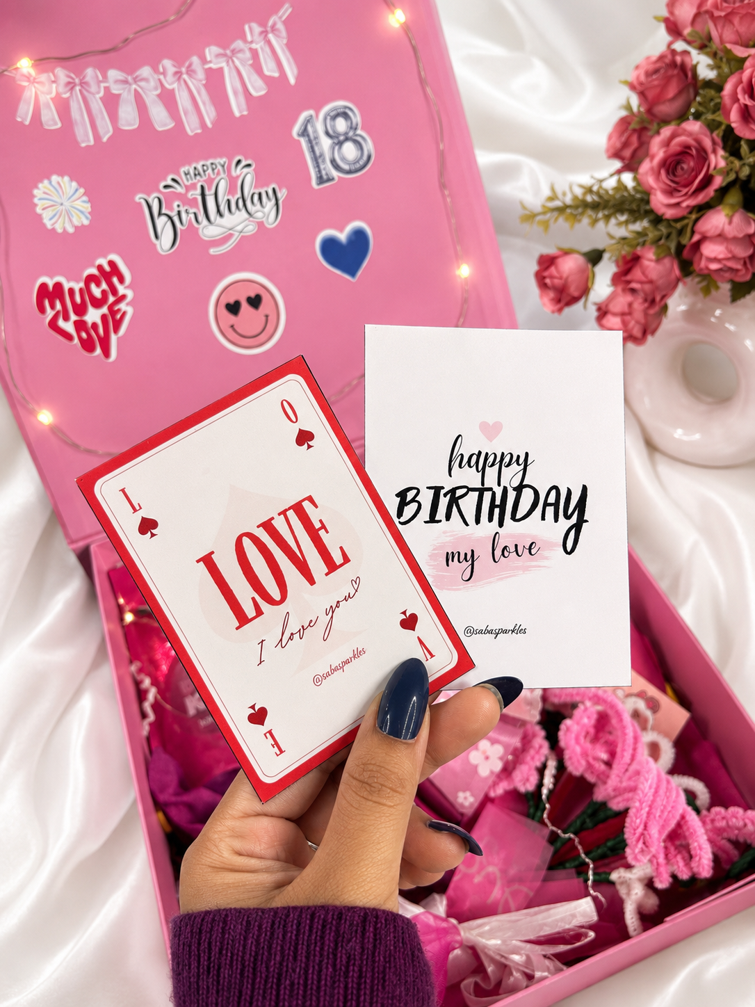 Premium Gift Box for Girls & Women - PINK