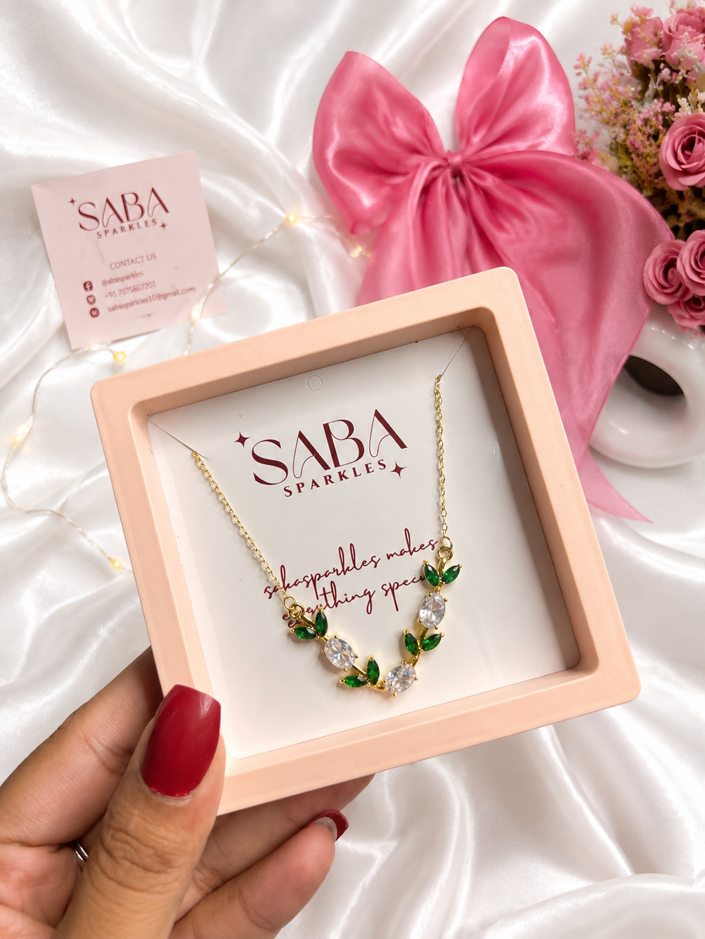 Pink Raksha Bandhan Gift Hamper for Sister