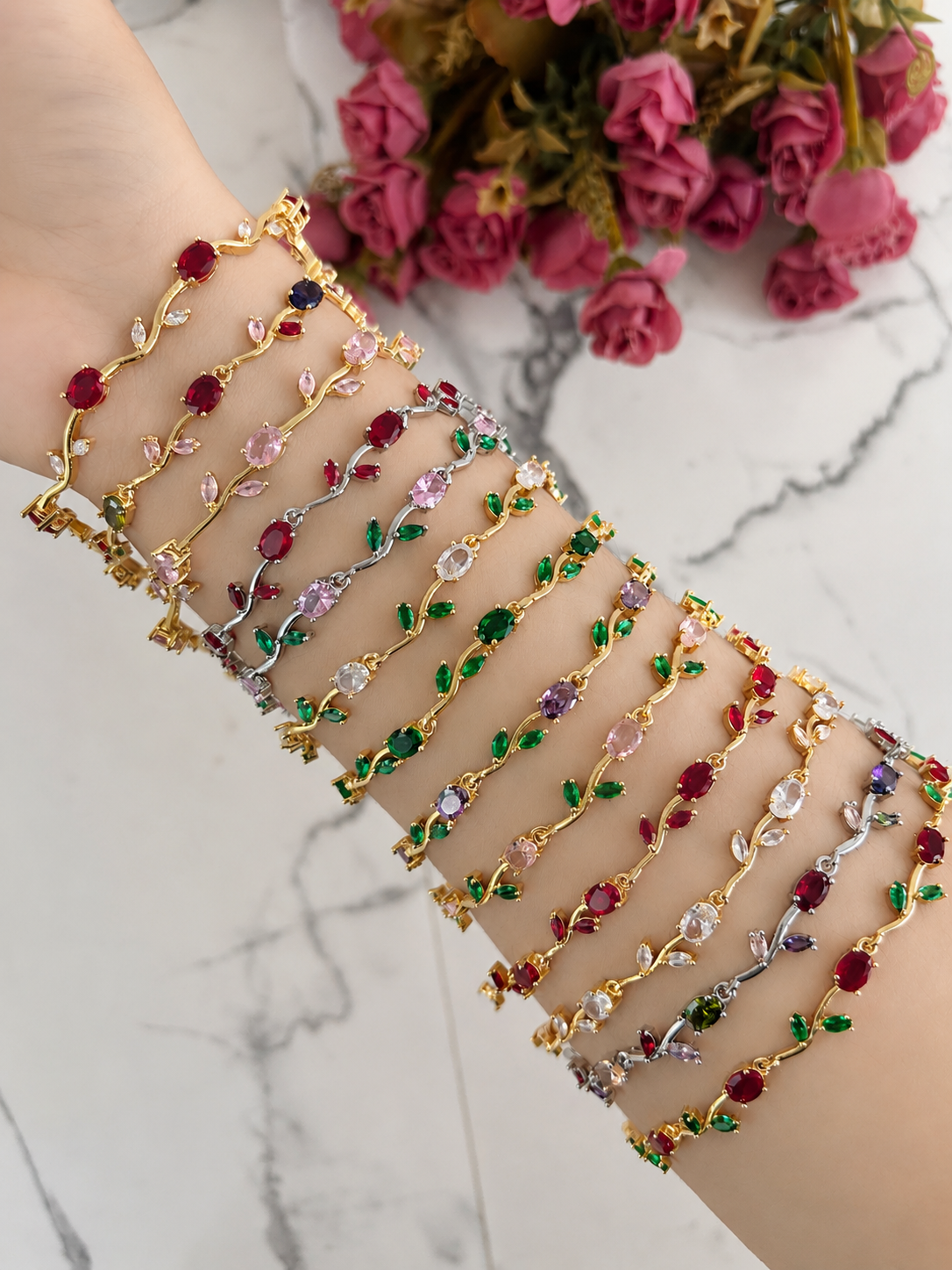 Tulip Bracelet for Women | Anti-Tarnish