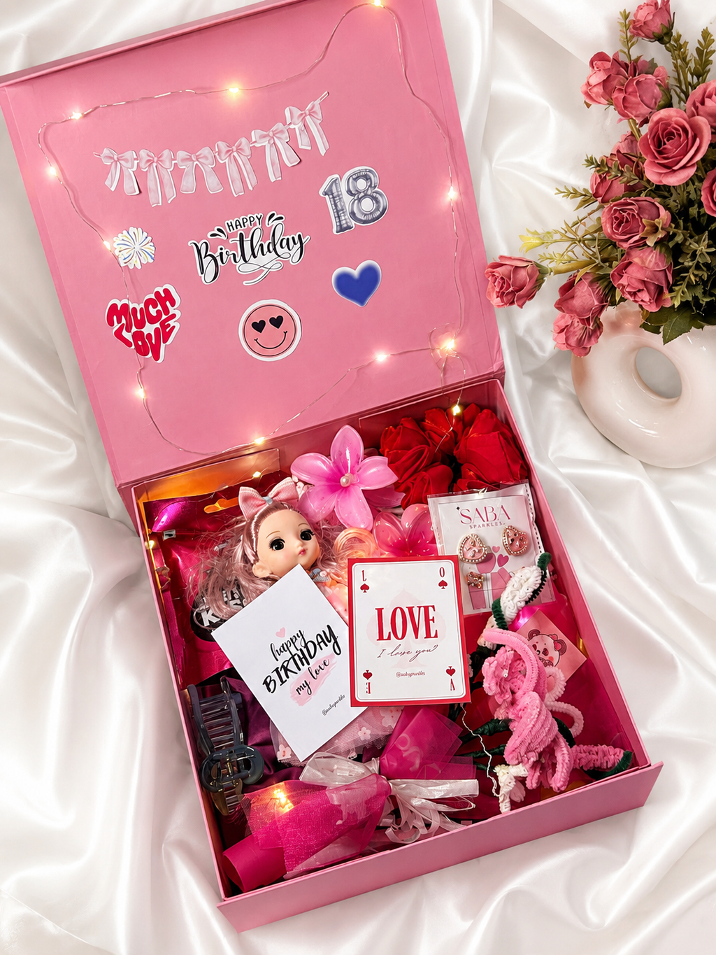 Premium Gift Box for Girls & Women - PINK