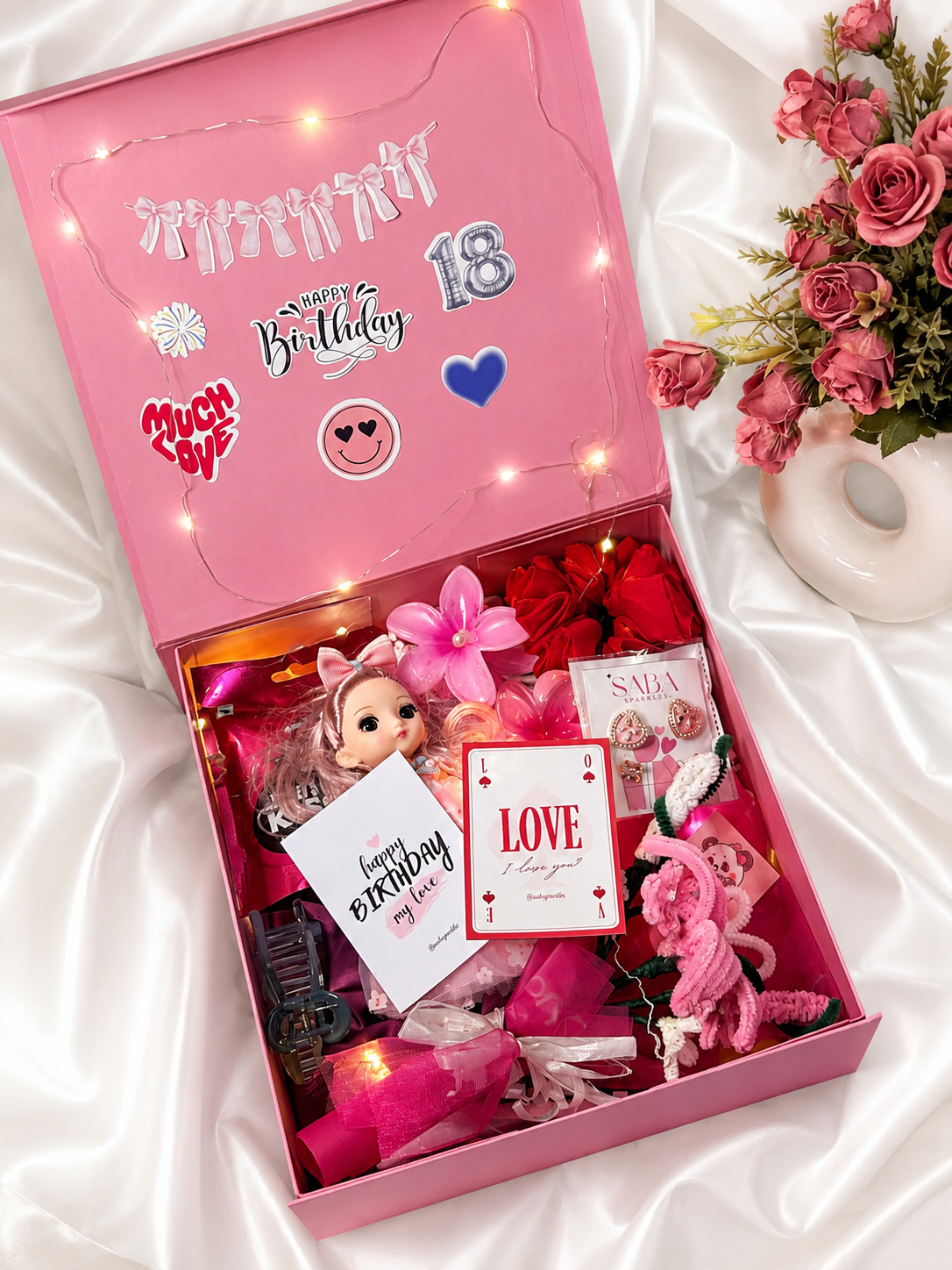 Premium Gift Box for Girls & Women - PINK