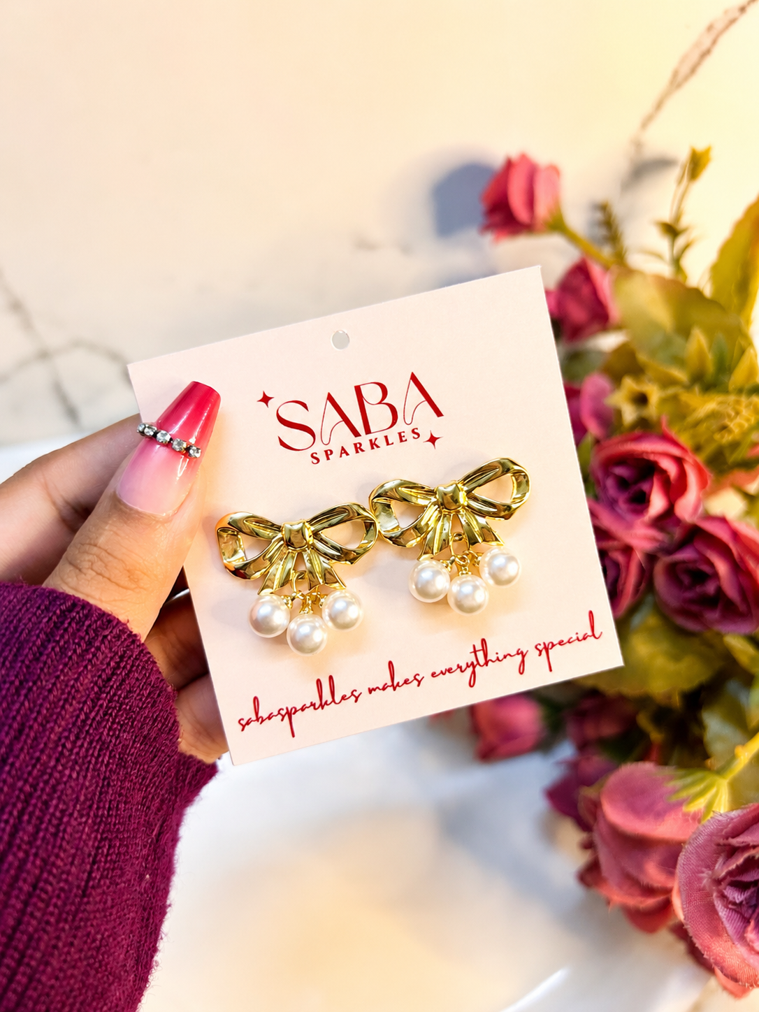 Anti Tarnish Earrings for Women & Girls